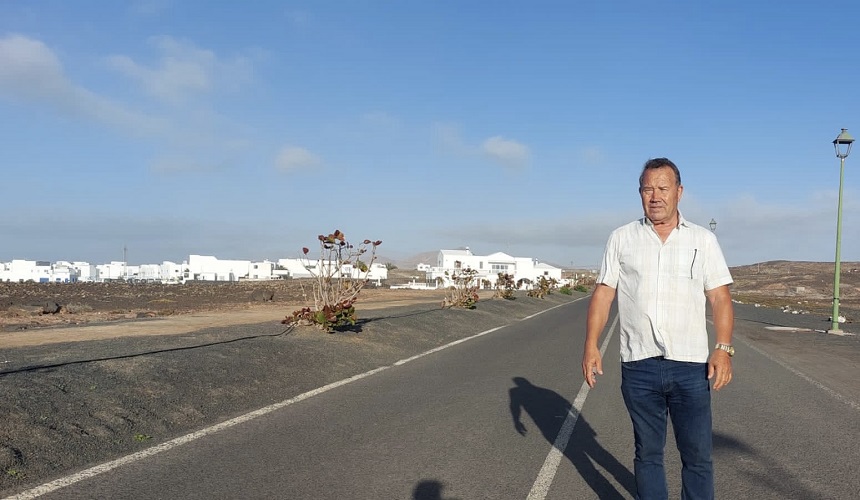 Ramón Ortiz en Las Betancoras.