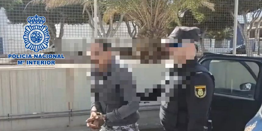 Imagen de uno de los detenidos.
