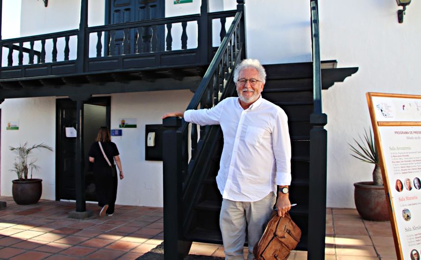 Héctor Abad, escritor colombiano invitado a la Feria del Libro de Lanzarote
