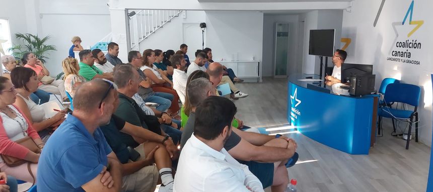 Imagen de la reunión de este jueves de los nacionalistas