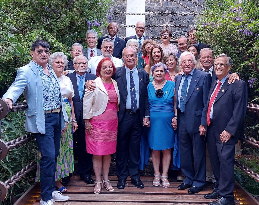 Los integrantes de Rotary Club Lanzarote