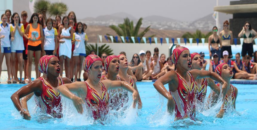 natación seis