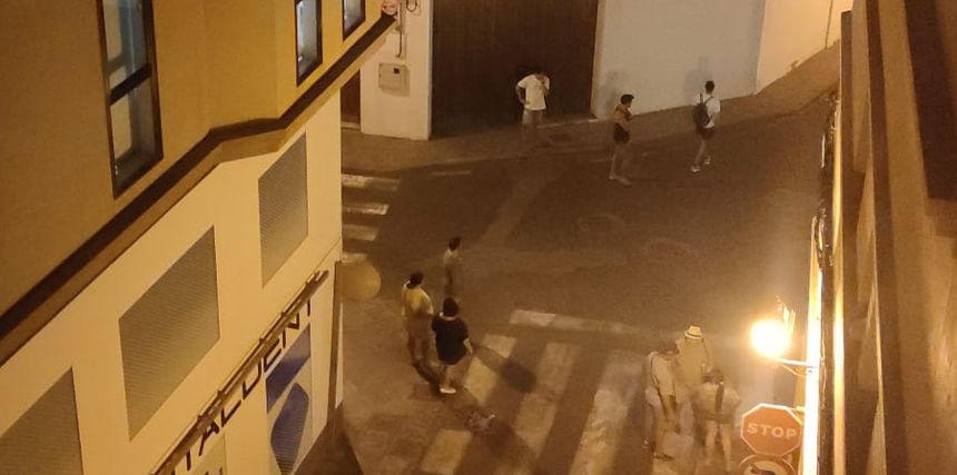 Los vecinos de la zona salieron a la calle hartos de la situación