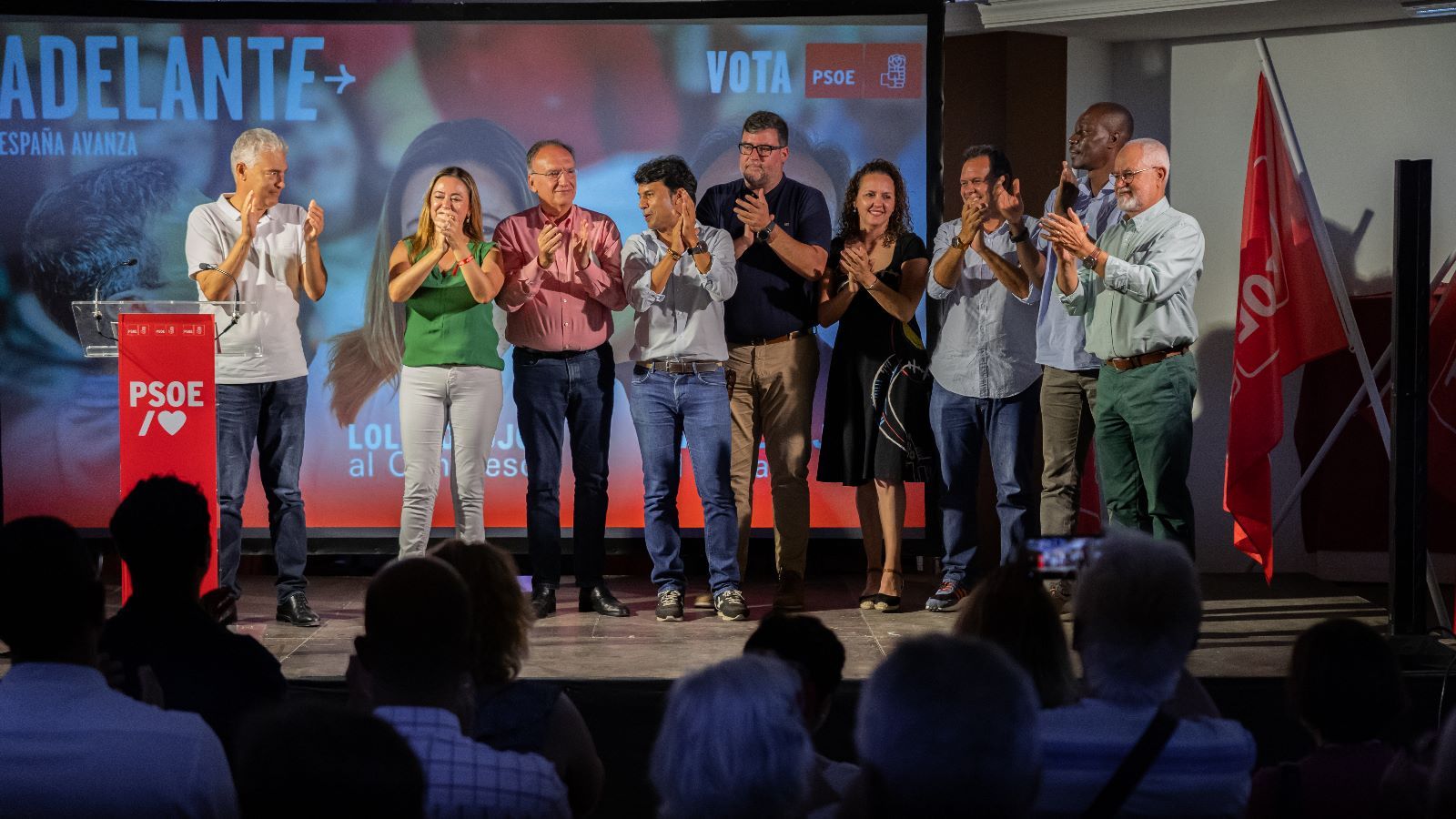 Mitin PSOE Lanzarote.