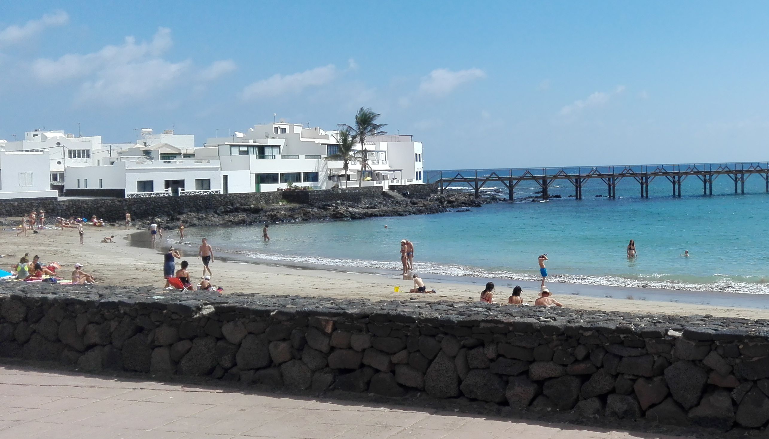 Imagen de la playa de La Garita, en Arrieta