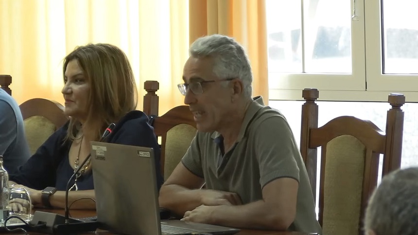 Trabajador del Centro de Datos del Cabildo de Lanzarote.