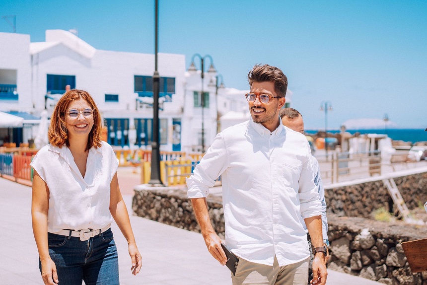 Jeziel Martín y Lorena Martín.