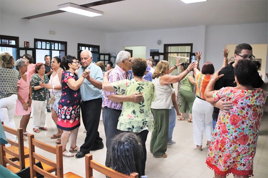 Celebración del Día de los Abuelos en Yaiza.