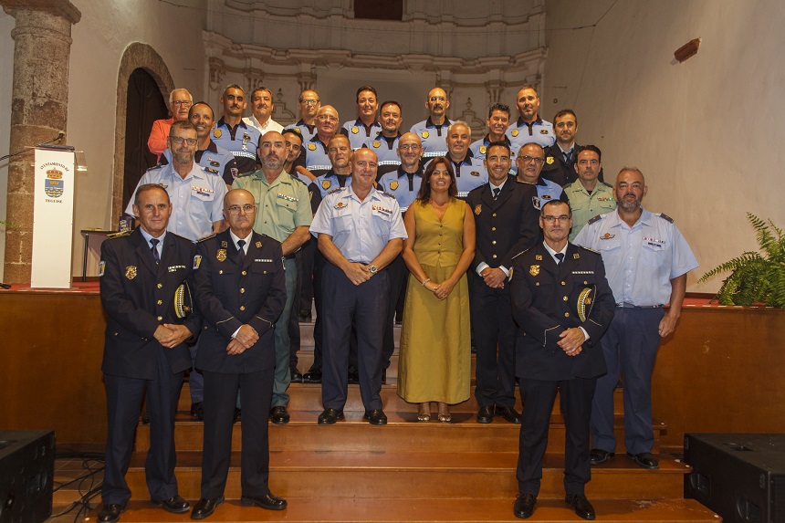 Medallas Policias Locales Teguise 2023.