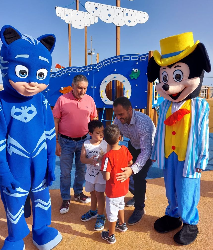 Estreno del nuevo Parque Infantil de Argana Alta 1