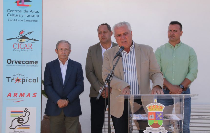 El presidente del CD Evesport, José Víctor Rodríguez