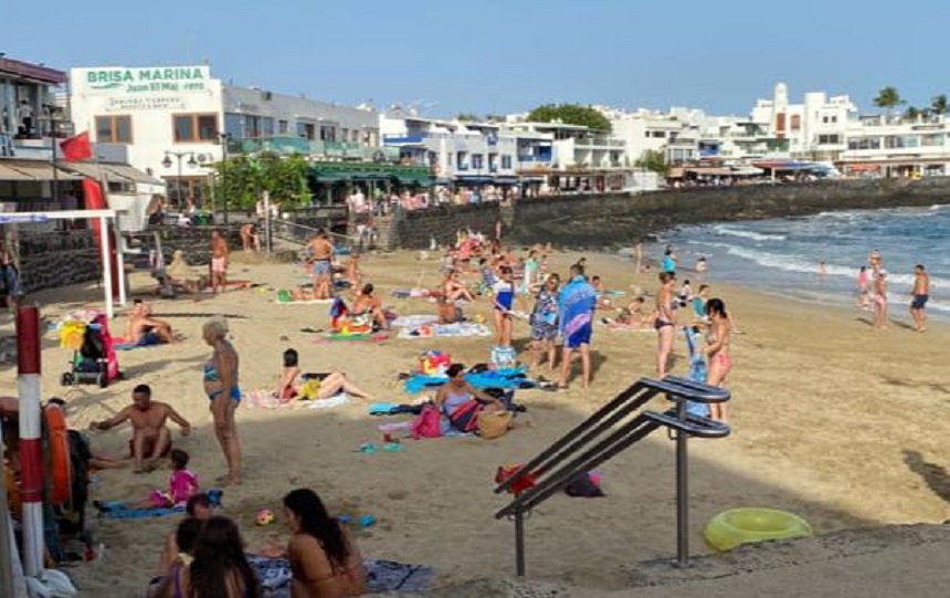 lep yaiza playa del pueblo de plya blanca