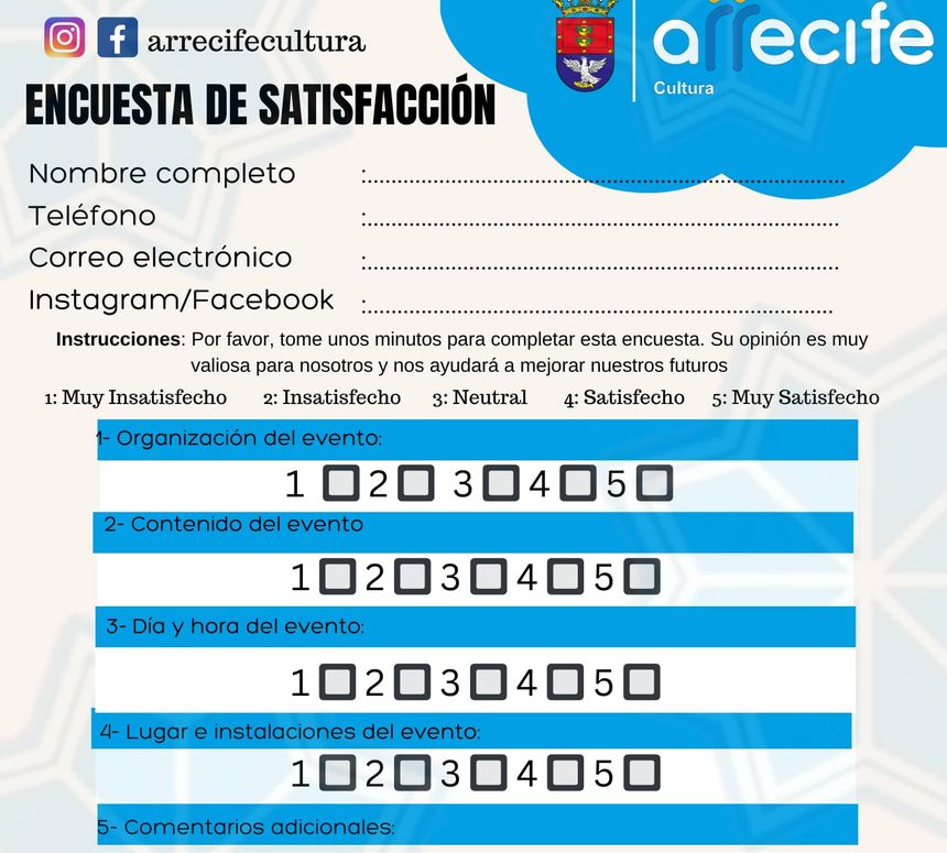 Imagen del tipo de encuesta que se realizará