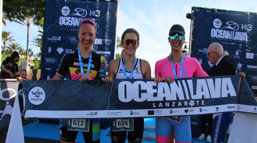 OCEAN LAVA. Podio Femenino Sprint