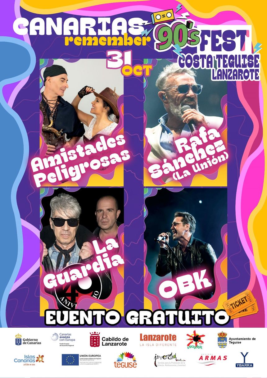 Cartel anunciador del Concierto.