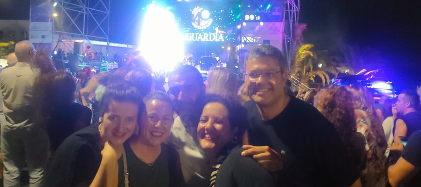 La gente disfrutó de principio a fin