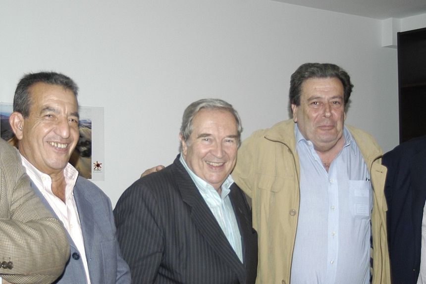 Segundo Rodríguez, Jerónimo Saavedra y Enrique Pérez Parrilla.