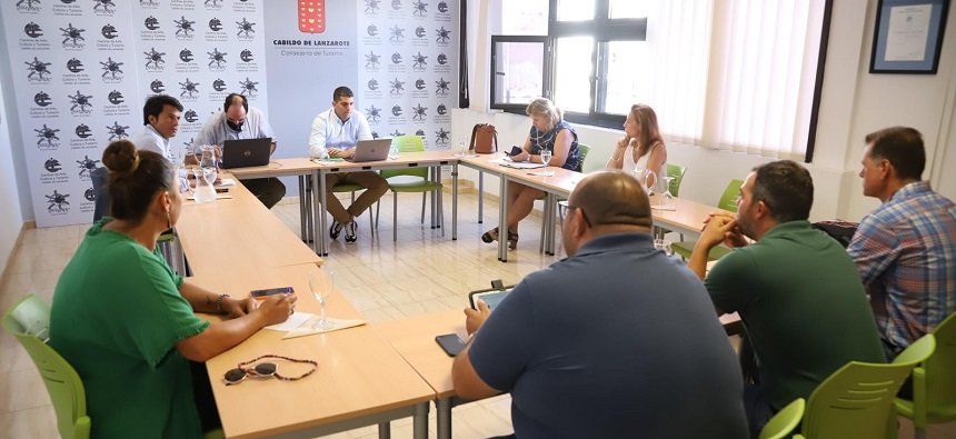 Imagen de archivo de un encuentro del Consejo de Administración de los Centros en la etapa anterior bajo la dirección de Benjamín Perdomo.