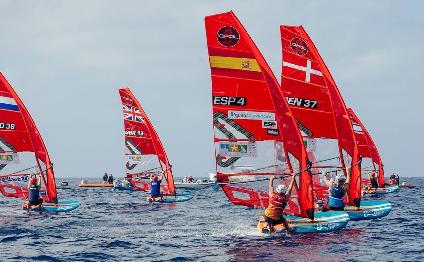 2023 iQFOiL Games # 7 Lanzarote© Sailing Energy / iQfoil Class15 December, 2023
