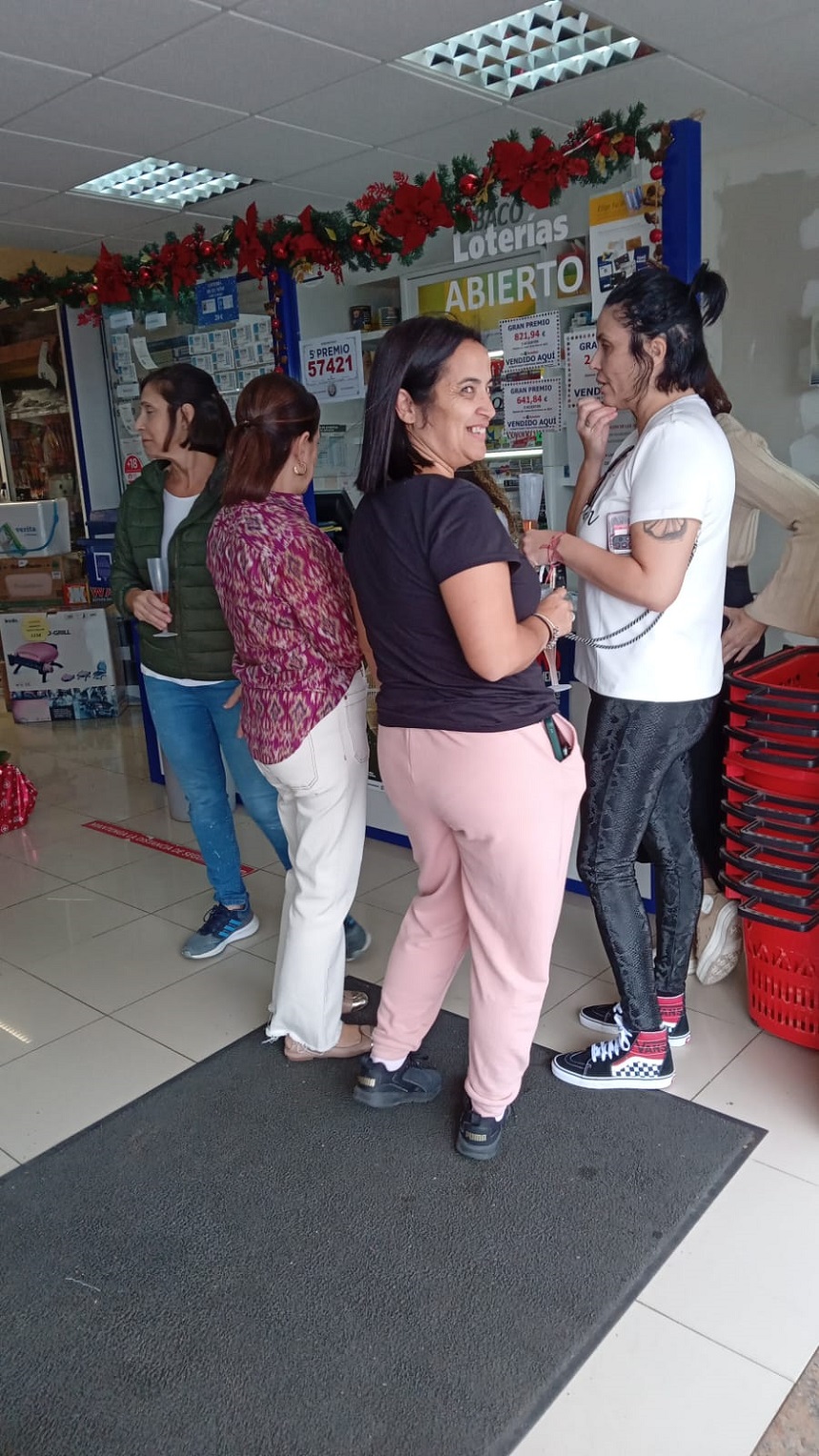 Gasolinera de Guatiza donde se ha repartido un quinto premio.