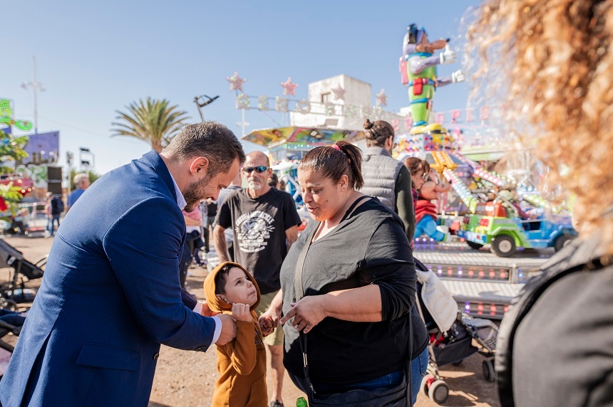 Navilan Arrecife. La Feria de la Navidad organizada por el Ayutamiento de Arrecife destinada a las familias
