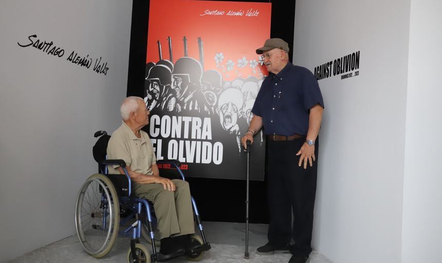 JOSÉ LUIS ROJAS Y SANTIAGO ALEMÁN EN EXPO CASA AMARILLA (3 JULIO 2023) (1)