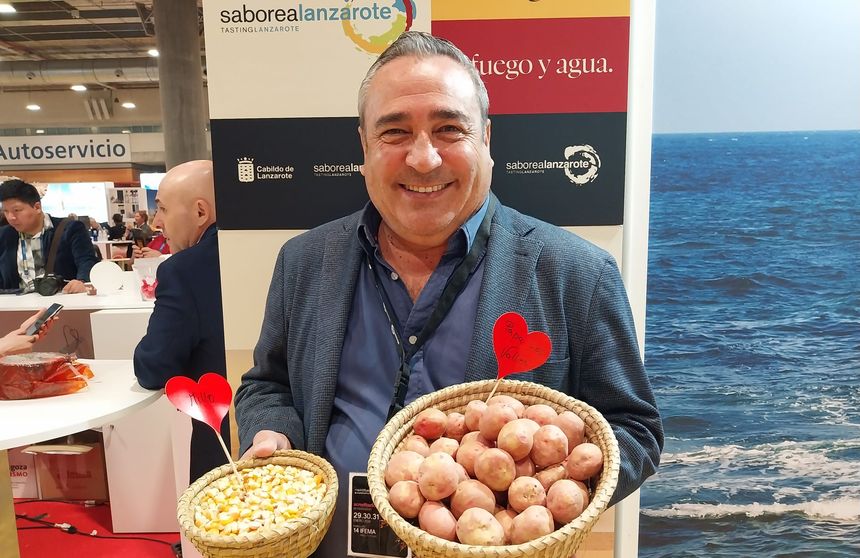 Ángel Vázquez, consejero delegado de los Centros de Arte, Cultura y Turismo del Cabildo de Lanzarote.