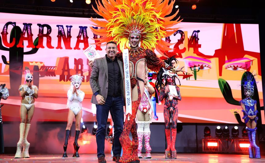El presidente del Cabildo, Oswaldo Betancort, no se perdió el evento.