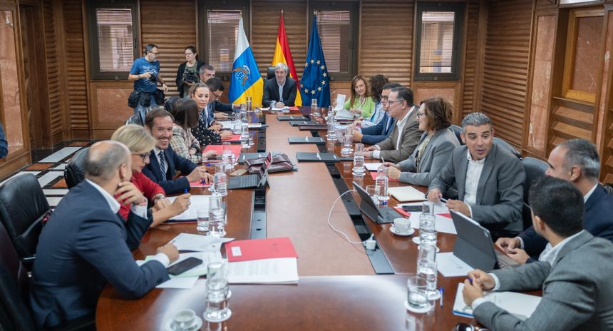 Imagen del encuentro del Consejo de Gobierno