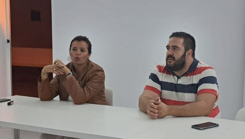 Olivia Duque y Javier Díaz