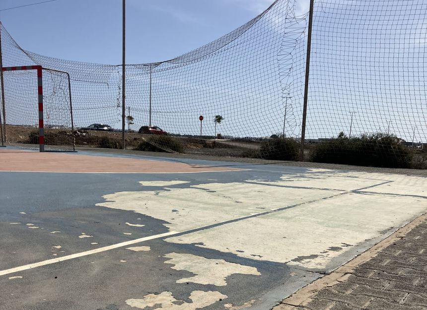 Imagen de una de las canchas.