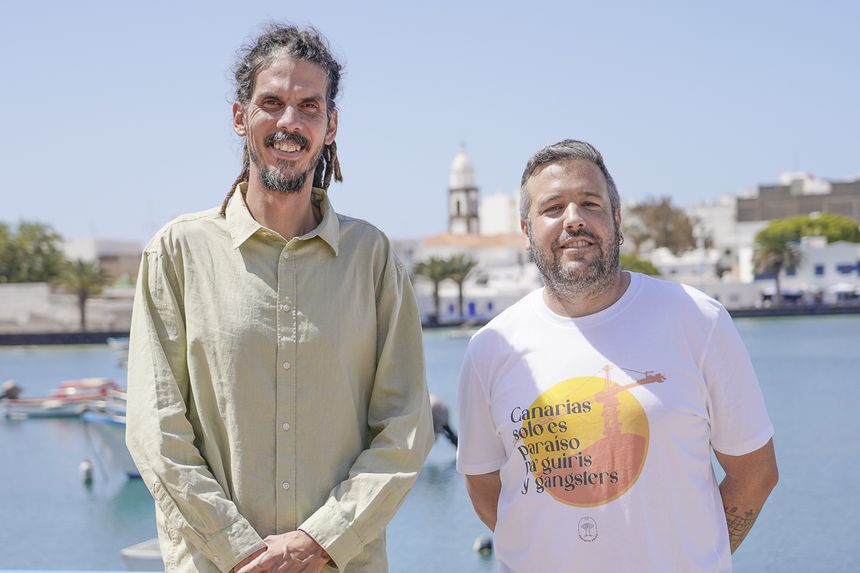 Rafa Jiménez con el ex diputado nacional Alberto Rodríguez