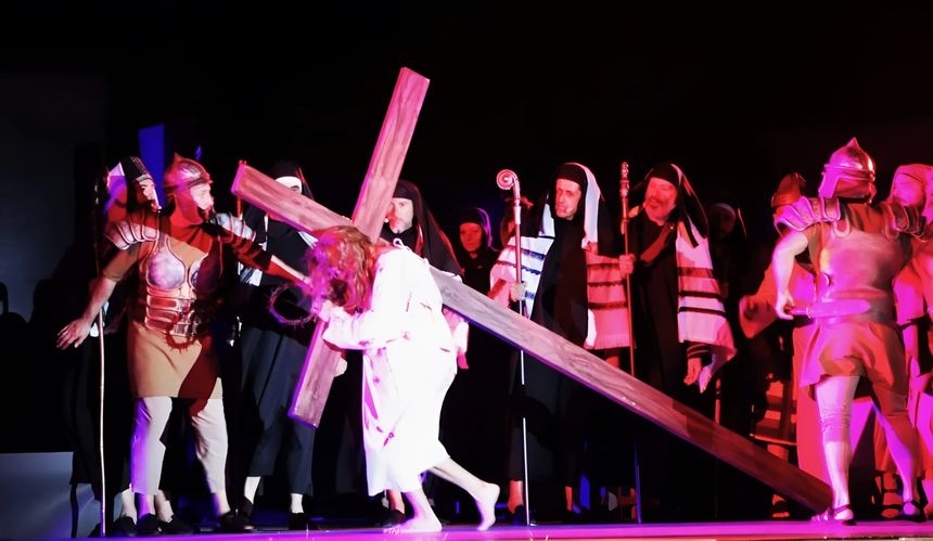 Escena de la obra de teatro
