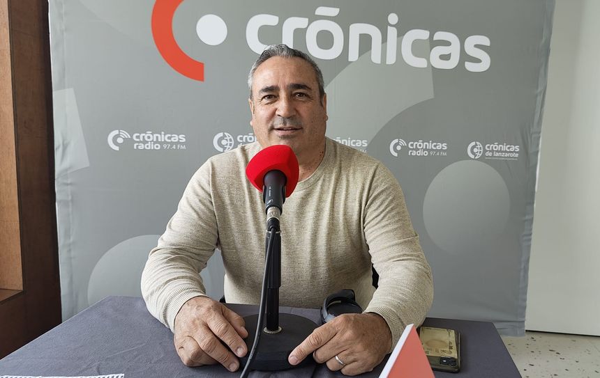 Ángel Vázquez, consejero delegado de los Centros de Arte, Cultura y Turismo del Cabildo de Lanzarote.