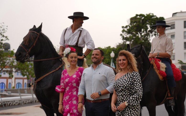 La inauguración de la Feria contó con un espectáculo ecuestre