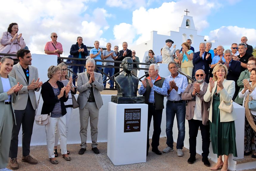 Acto de homenaje al ex profesor y ex alcalde de Arrecife.