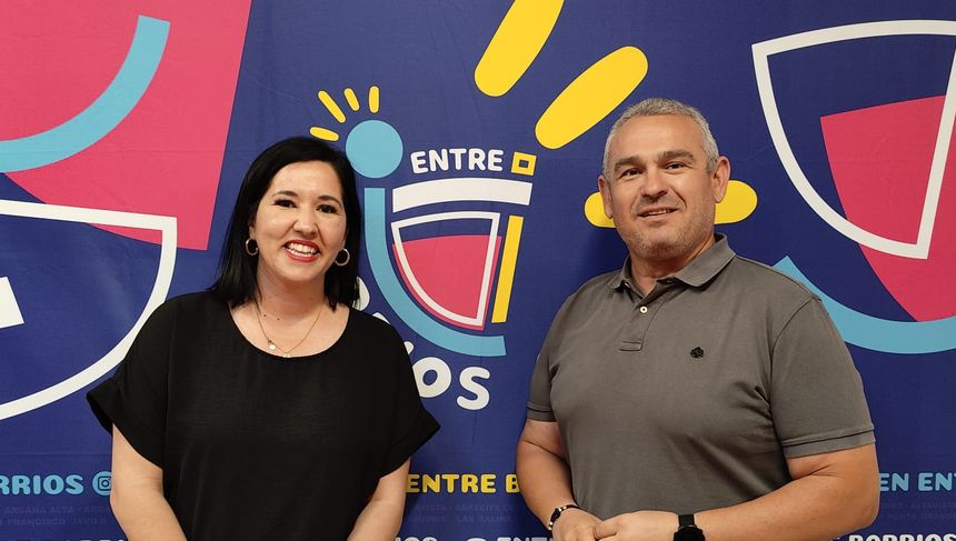 Abigail González y Jacobo Lemes, concejales del Ayuntamiento de Arrecife.