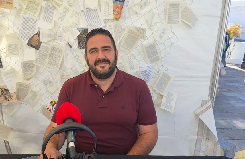 Javier Díaz, concejal de Cultura del Ayuntamiento de Teguise.