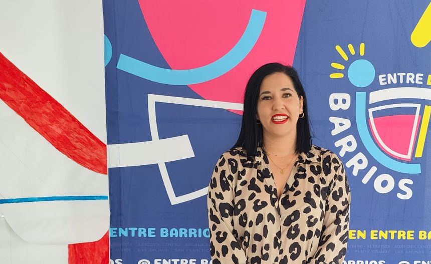 Abigail González, concejala de Educación y Cultura del Ayuntamiento de Arrecife.