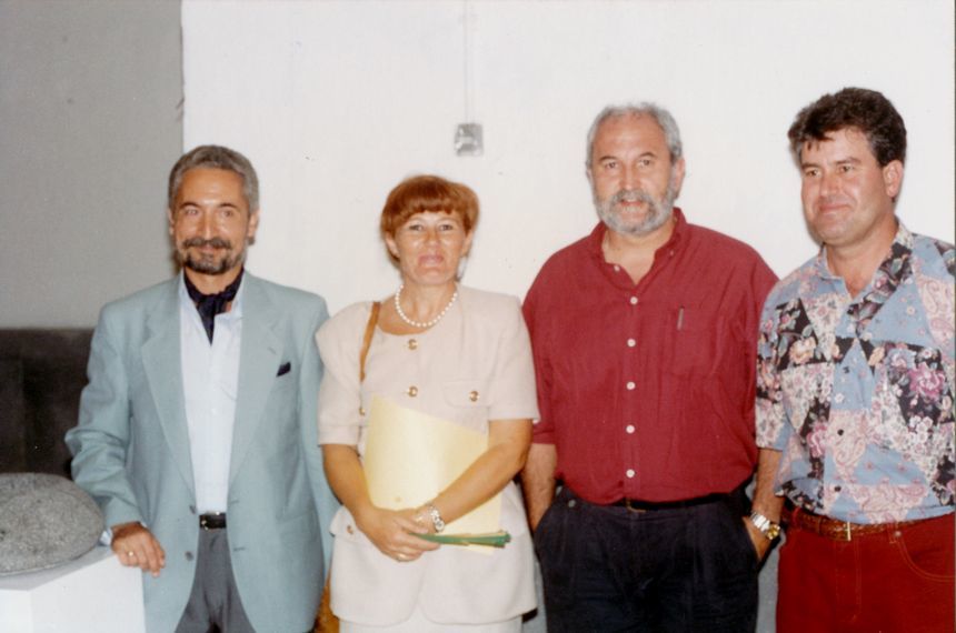 Pepín Gonzales, Pilar Sánchez, Santiago Alemán, Juan Cruz