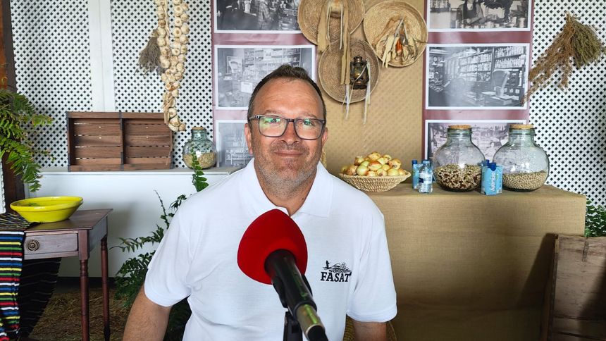 Noly Peraza, vicepresidente de FASAT (Federación de Asociaciones Agropecuarias y Pesqueras) y presidente de la Asociación de Papas de Los Valles.