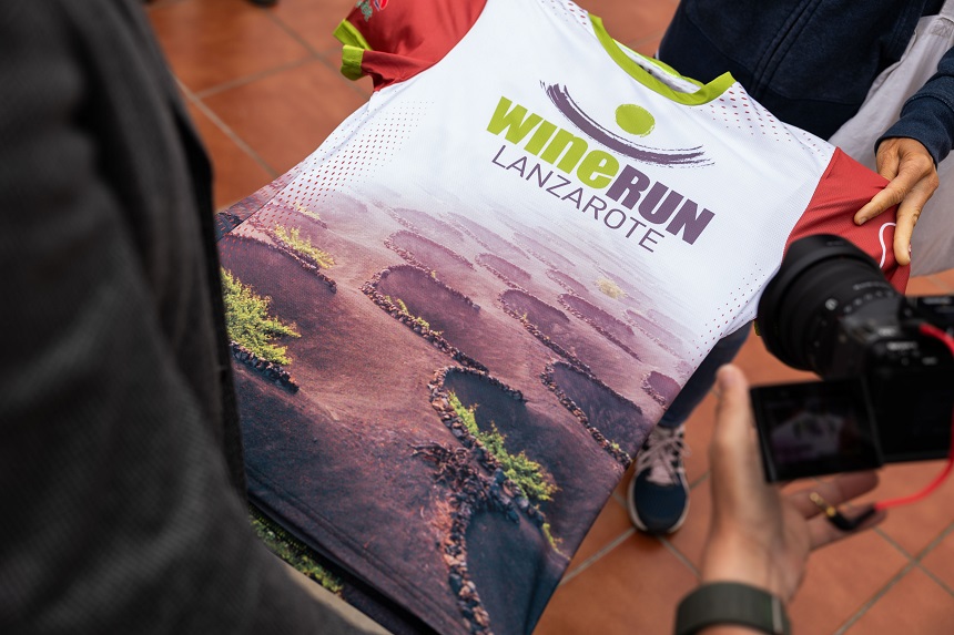 Camiseta de la Wine Run.