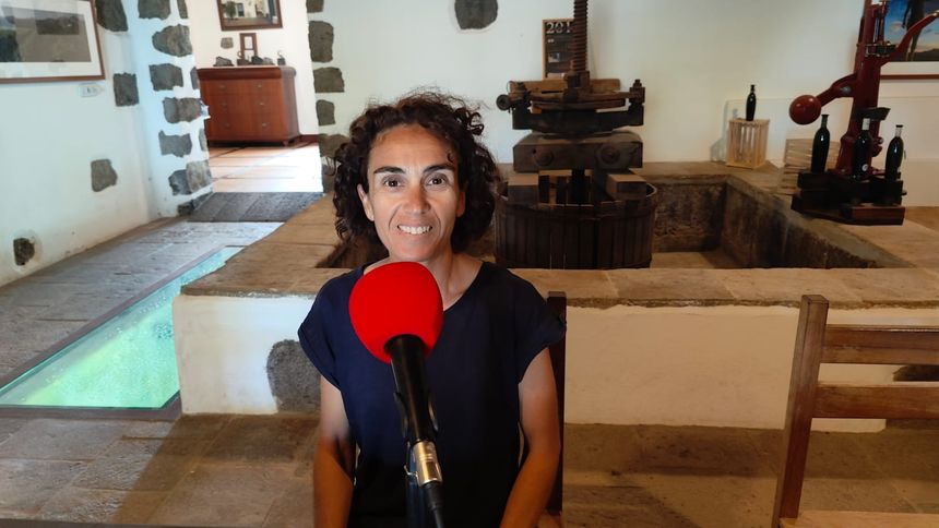Aroa Merino, ganadora de la XII Wine Run.