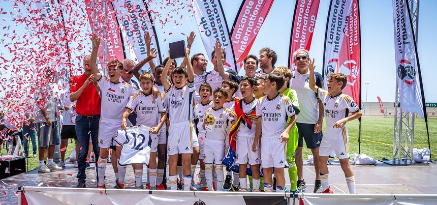 Los jugadores del Real Madrid se impusieron en la categoria Benjamín