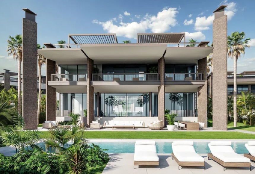 Villa en la Milla de Oro de Marbella.