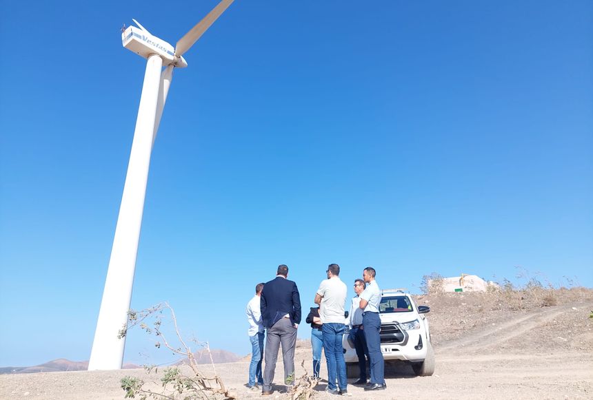 Los molinos suponen un peligro para la gente que acuda a la zona