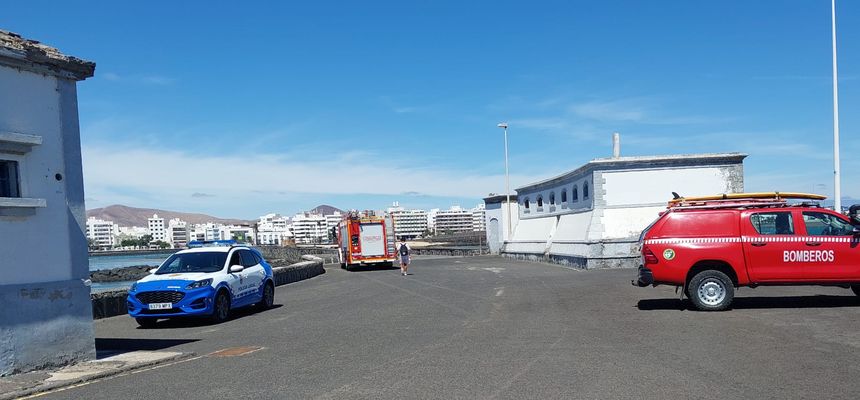 Imagen del lugar desde el que cayó la joven