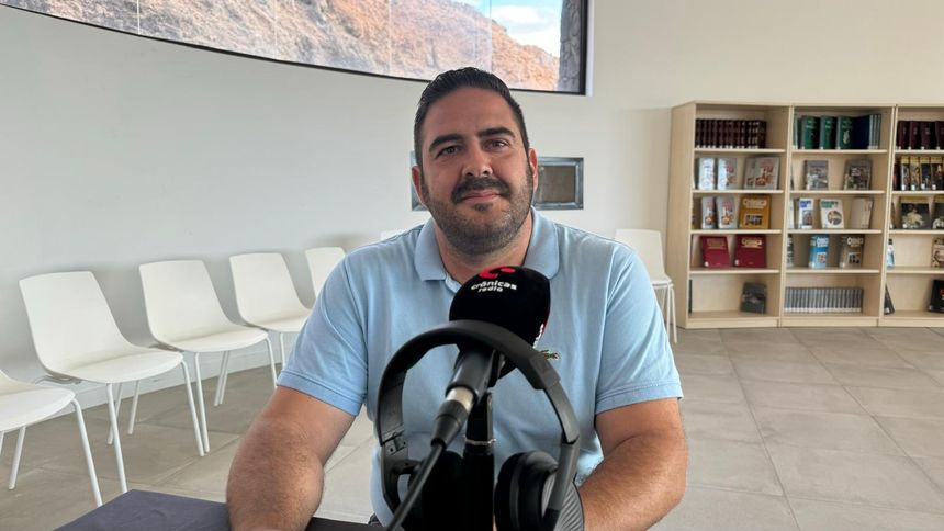 Javier Díaz, concejal de Fiestas del Ayuntamiento de Teguise.