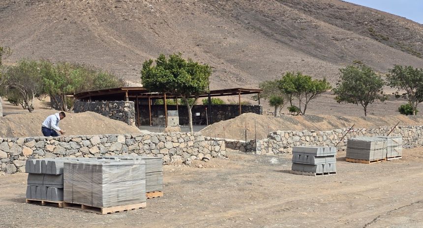 Imagen de las obras que se están realizando en estos momentos