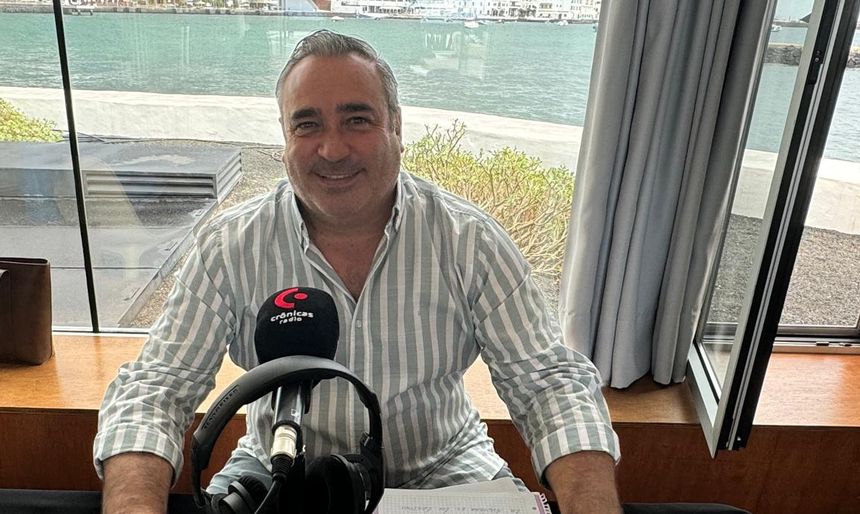 Ángel Vázquez, consejero de los Centros de Arte, Cultura y Turismo del Cabildo de Lanzarote.